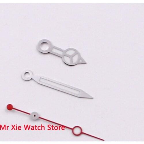Bliger Stainless Steel Silver Luminous Watch Hands Fit for Mingzhu 2813 Miyota 8215 821A Automatic Movement