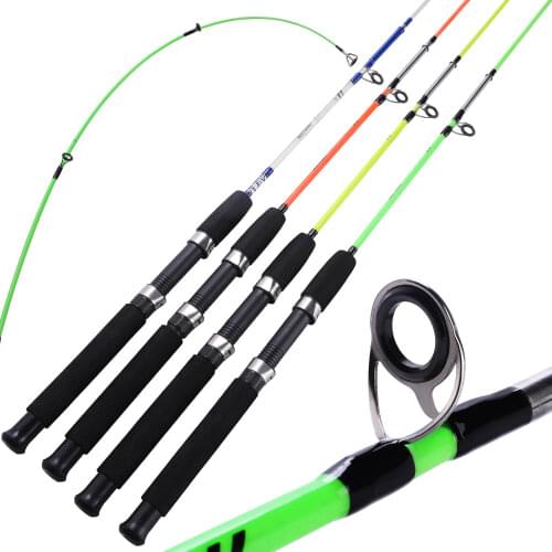 Sougayilang 4 Color 1.2m Spinning Lure Fishing Rod EVA Handle Ultralight ABS Resin Body Boat Rod Travel Fishing Pole Pesca