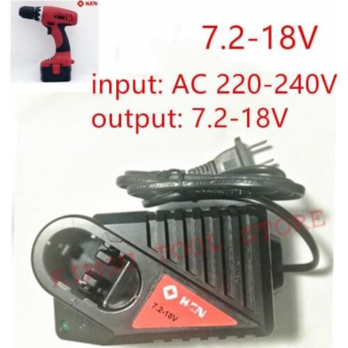 Charger for KEN 6172ER 5172ER 6196ER 5196ER 6112ER 5112ER 6114ER 5114ER KEN 7.2V 12V 14.4V 18V Charger