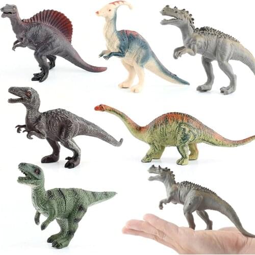 13 styles 15cm Small Dinosaur Models Tyrannosaurus Indominus Rex Triceratops Brontosaurus Boys Gift For Boys Dinosaur Toy