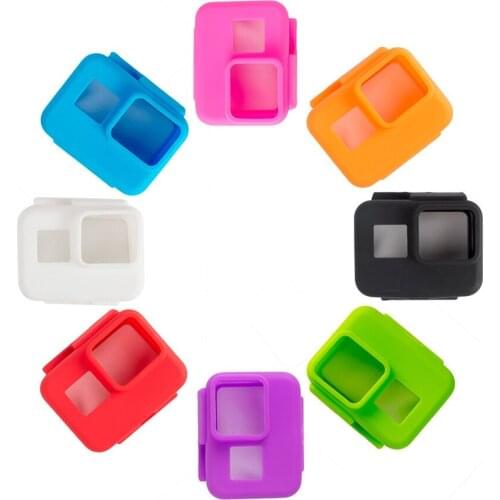 30pcs GoPro Hero 5 6 7 Frame Silicone case protective boarder housing for Go Pro 7 black Action Camera gopro7 Accessory