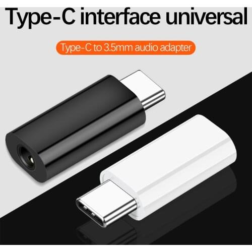 Type-C To 3.5mm AUX Jack Earphone Converter Earphone Audio Adapter USB-C to 3.5mm Headphone Adapter For Samsung Huawei Xiaomi