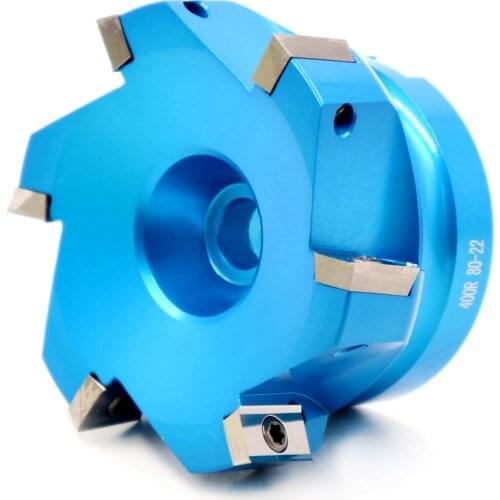 BAP400R 50-22-4T 63-22-4T Aluminum Clamped Machining Cutting End Mill Shank Shoulder Right Angle Milling Cutter Tool