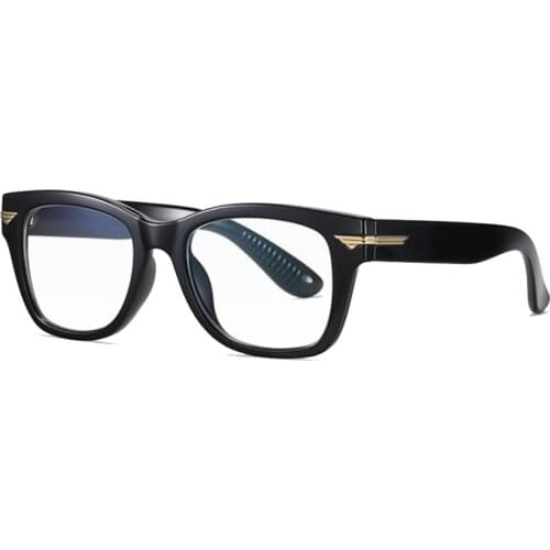 Anti Blue Light Transparent Square Glasses Men Women Vintage Oversized Eyeglasses Myopia Reading Optical Glasses Frame Feminino