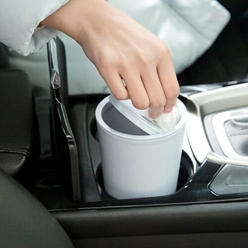 Car Garbage Can Trash Home Room House Automobiles Interior Accessories Garbage Dust Case Holder Organizer Bin Basket