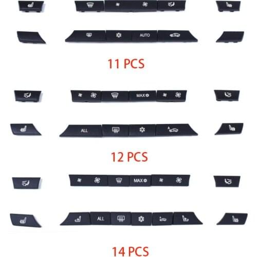 Car Heater Climate Control Fan Volume air conditioning Button Fan Button Cap Cover Replacement for BMW F10 F11 F02 F06 F07 F18