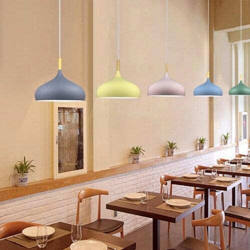Lighting Pendant-Lights Luminaire Living-Room Restaurant Nordic Fixtures Bedside Simple