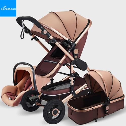 Bluechildhood Baby Strollers 3 In 1