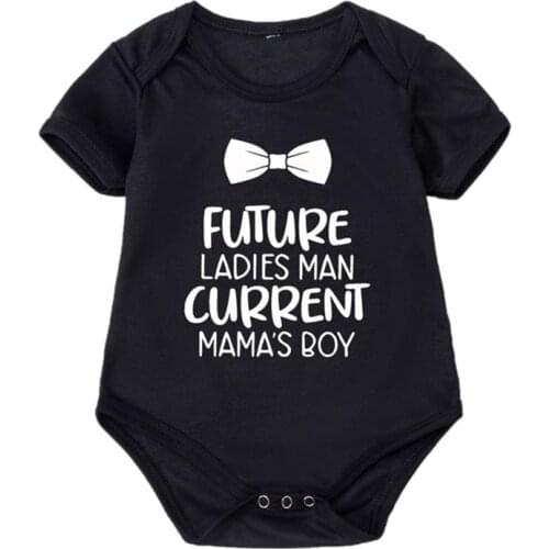 Newborn Baby Boys Girls Letter Print Cotton Bodysuit Infant Baby Short Sleeve Jumpsuit Thin Pajamas Outfit Clothing Costume