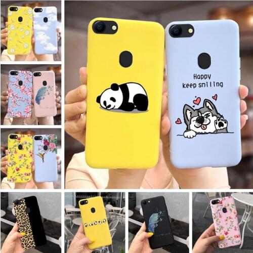 For Oppo F5 Case F3 F7 F9 Soft Slim Fundas Cute Fashion Cartoon Panda Phone Cases For Oppo F3 F5 F7 F9 Case F5 Plus Youth Bumper