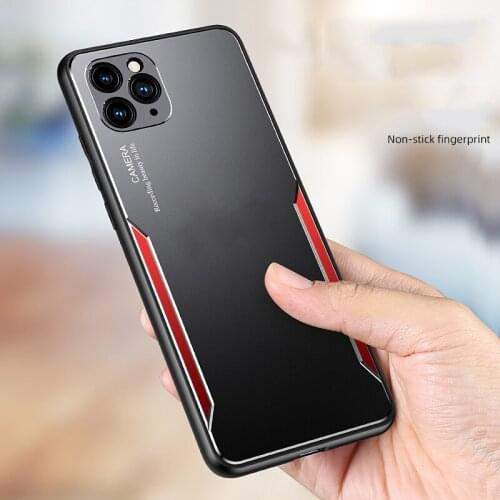 Metal matte protective Case For iPhone 12 11 Pro Max SE Xs Max 7 8 Plus XR 12Mini camera full-inclusive lens Phone Back Cover