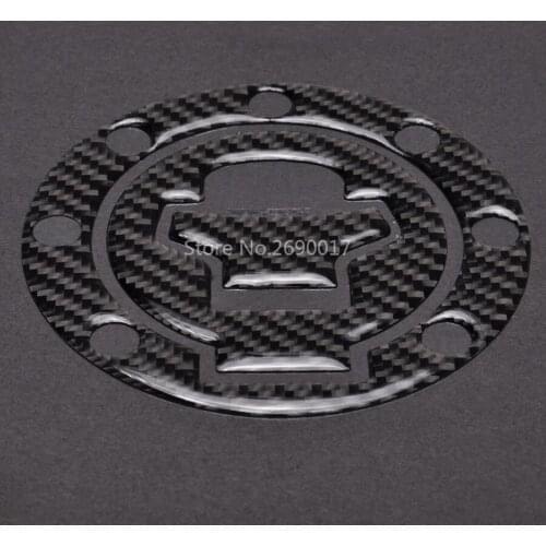 Motorcycle 3D Real Carbon Fiber Gas Cap Protection Sticker Fit for Suzuki GSXR600 GSXR750 GSXR1000 Hayabusa GSX1300R GSX600F