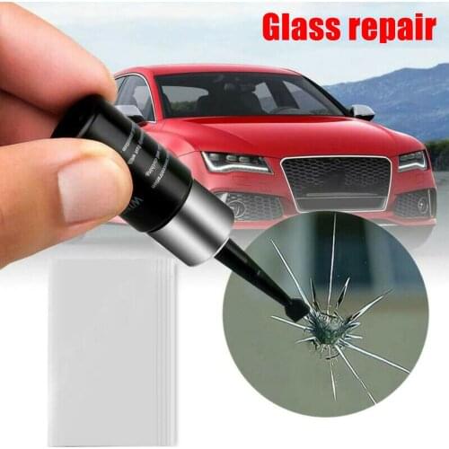 Multipurpose Car Window Cracked Glass Repair Recover Kit Windshield DIY-Tools Glass Scratch Support Dropshipping