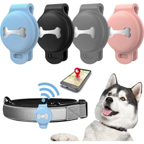 Silicone Protective Case For AirTag Key Finder ( Location Tracker ) 2021 Anti-Scratch Anti-Lost Protective Cover with Keychain