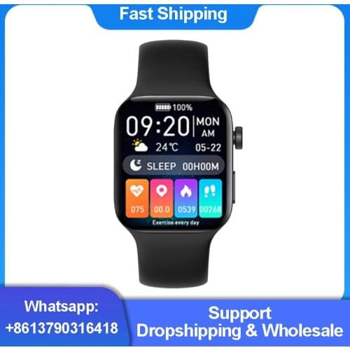 N76 Smart Watch Wireless Charging Bluetooth Call 1.75 Inch Series 7 Double Button Smartwatch Playing Music PK IWO 7 13 W37 Pro
