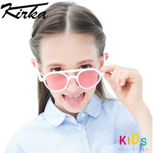 Flexible Polarized Kids Sunglasses Child Sun Glasses For 7-12 Years Baby Girls Eyeglasses TR90 UV400 Children Glasses Gift New