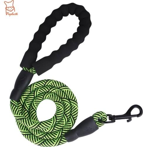 Reflective Dog Leash for Small Large Dogs Outdoor Training Night Safety Dog Leash for Big Small Dogs Accessories Labrador