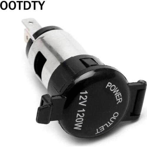 Waterproof 12-24V Cigarette Lighter Socket Power Plug Outlet Parts For Car Truck