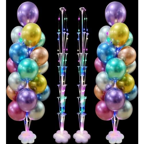 1/2Set Balloon Stand Balloon Holder Column Happy Birthday Party Decoration Adult Kids Baby Balloon Wedding Event Party Baloon