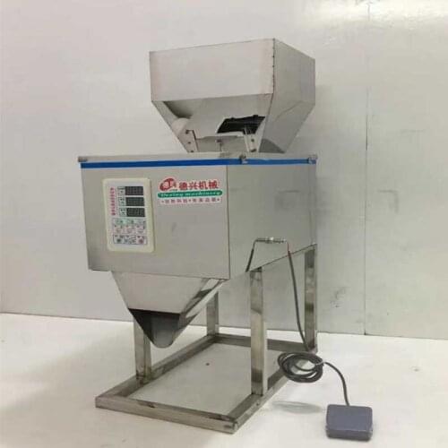 10-999g Food automatic packing machine Granular powder medicinal weighing racking machine high-quality Desktop