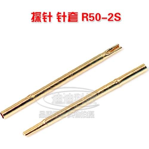 10pcs R50-2S pressure groove probe sets of wire needle sets of test needle sets of 0.9 mm needle test needle holder