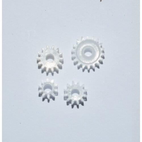 4 kinds main shaft plastic gear 0.5M for 2.5mm axle tight fit rc car robot ship DIY toy parts/technology model/baby toys