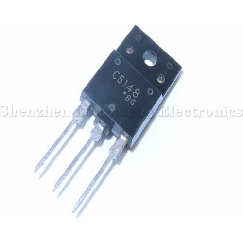 5PCS/LOT In stock 2SC5148 C5148 TO-3PF NPN Transistor 1500V 8A Quality Assurance