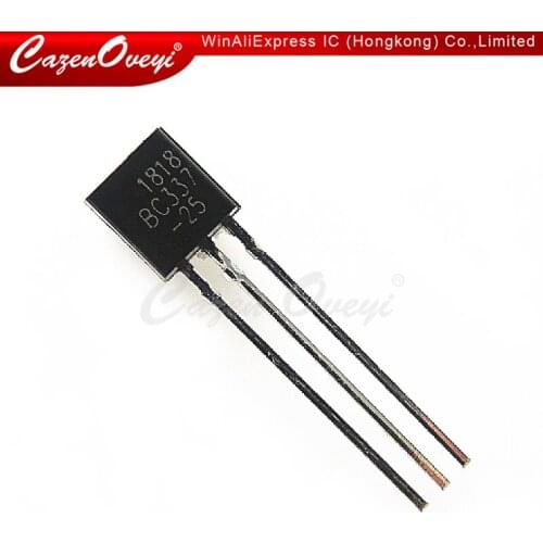 50pcs/lot BC337-25 BC337 TO-92 50Vcbo 45Vceo 800mA 625mW new original In Stock