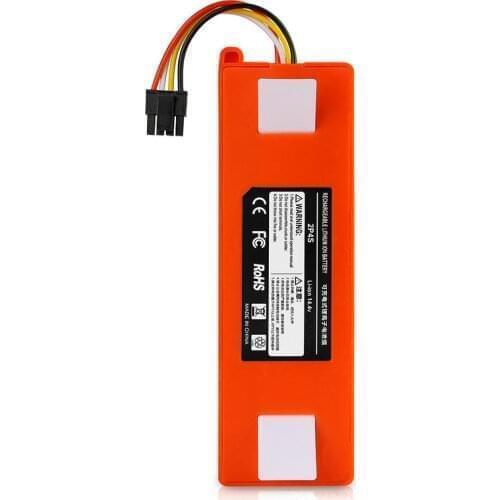 New 6500mah 14.4V 6.5Ah battery for xiaomi mi robot Vacuum cleaner parts for xiaomi Accessories Roborock S50 S51 FREE SHIPPING