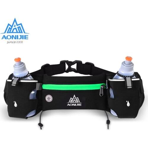 AONIJIE Waist Belt Bags Hydration Packs Adjustable Bottle Holder For Outdoor Marathon Trail Running Racing Fitness Jogging E834