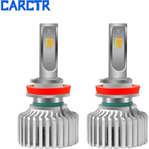 CARCTR Highlight H4 Led H13 Led 9004 9007 Car Headlights Bulb HB1 HB5 PCB Chip 3000K 4300K 6000K 60W 6000LM Auto Lights Headlamp