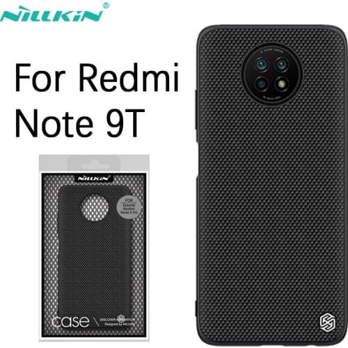 For Xiaomi Redmi Note 9T Case NILLKIN Textured Case Nylon Fiber Non-slip Luxury Business Frosted Back Cover For Note9T Case