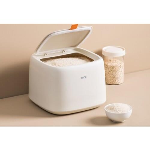 Cereals Storage Container Airtight Plastic Kitchen Food Seal Pot Cereal Grain Bean Rice Snacks Box Canister Jar Dog Ca pet Food