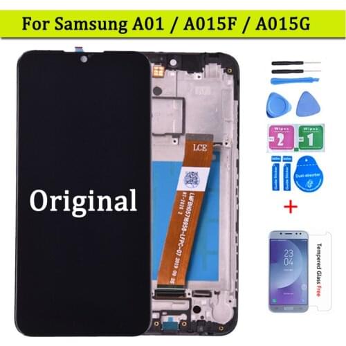 Original For Samsung Galaxy A01 A015 A015F LCD display With Touch Screen Assembly for Samsung SM-A015F/DS lcd screen
