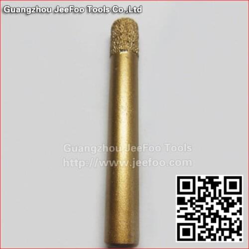 A8-8*12mm Precision Granite Diamond sintering stone and glass engraving bits/mable stone carving Tools/Flat straight bits