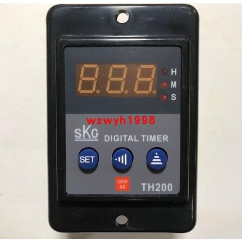 Key Digital Display Time Relay SKG TH200 used for Taiwan SKG