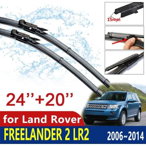 For Land Rover Freelander 2 LR2 2006~2014 2007 2008 2009 2010 2011 2012 2013 Car Wiper Blade Windshield Wipers Car Accessories