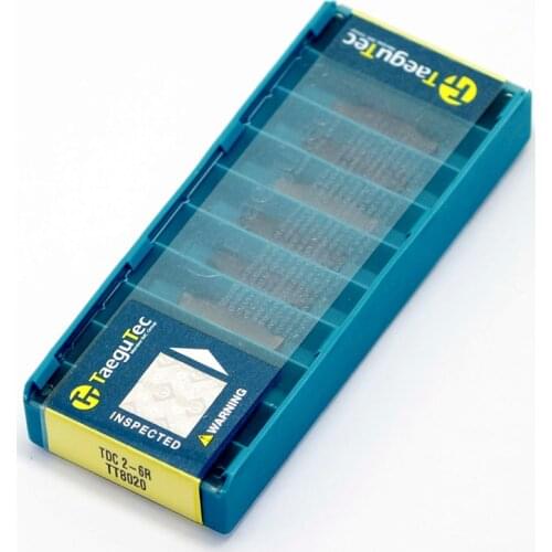TDC2-6R TT8020 TDC3 6R TT9080 10pcs/lot TaeguTec Parting&Grooving Inserts 100% original