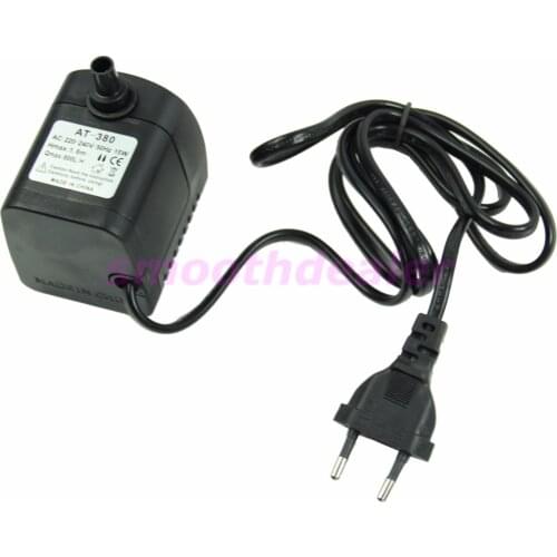EU Plug Water Pump 220V 15W 800L/H Submersible Fountain Air Fish Tank Aquarium Water Pump