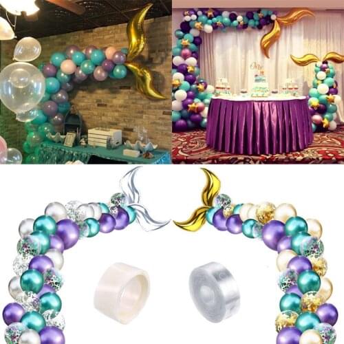42Pcs/set Mermaid Balloon Arch Set Mermaid Tail Balloon Little Mermaid Birthday Party Decorations Supplies Wedding Girl Balloon