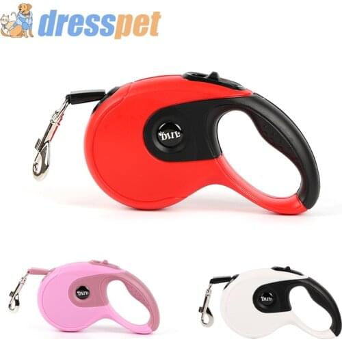 3m 5m 8m Retractable Leash For Dogs Durable Nylon Pet Walking Running Leash Rope Long Automatic Flexible Puppy Dog Leashes Lead