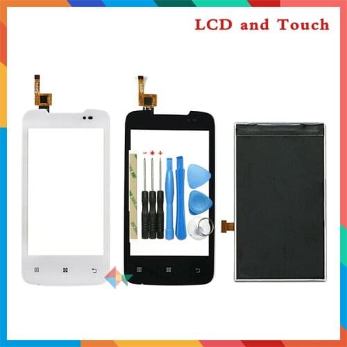 High quality 4.0'' For Lenovo A390 Lcd Display Screen + Touch Screen Digitizer Sensor