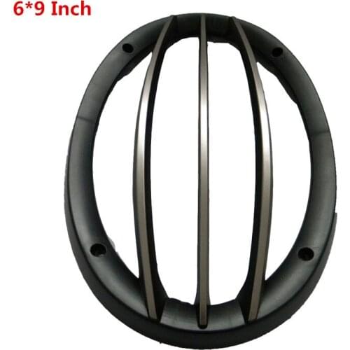 I Key Buy High-Quality 6*9 Inch Car Speaker Protective Cover Automobile Horn Speakers Dust-Proof Protection Accessories Black