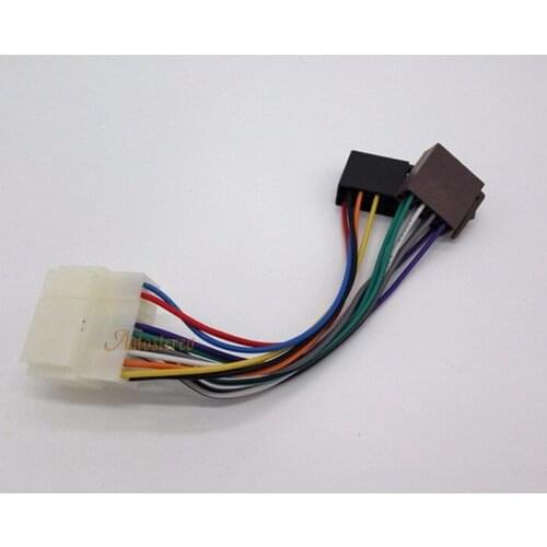 ZWNAV 12-012 ISO Radio Adapter for Honda Acura Suzuki Fiat Nissan Opel Wiring Harness Connector Leads Cable Plug Adaptor