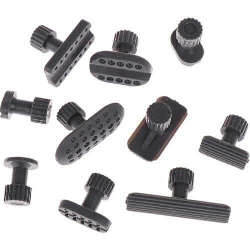 10pcs/set Plastic Gasket Dent Removal Gaskets Car Repair Tool Dent Puller Suction Cup Automobile Sheet Metal Repair Gaskets