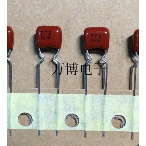 20pcs only orginal new capacitor 100PF 101