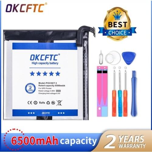 OKCFTC battery for GPD Pocket2 Pocket 2 Handheld Gaming Laptop,GamePad tablet+toolkit 6500mAh