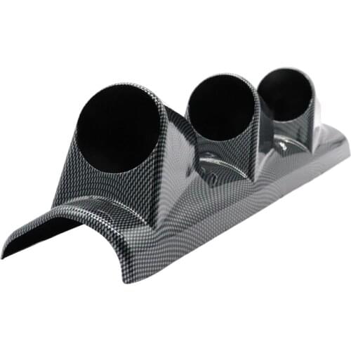 Auto Replacement 52mm Left Three Holes Instrument Bracket Gauge Pod Holder PJ-3599