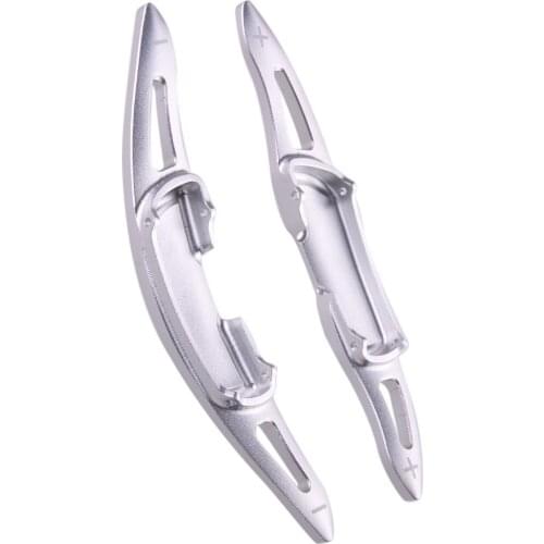 Car 1Pair Silver Gear Steering Wheel Shifter Shift Paddle Fit for Mazda 3 6 CX3 CX4 CX5 MX-5 2016 Accessories