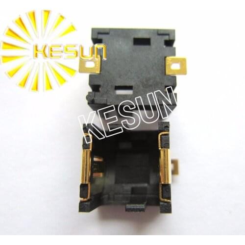 FREE SHIPPING 10PCS x BS-9 Gold-plated SMT Button Battery Holder for 2pcs x AG13 LR44 Button Cell